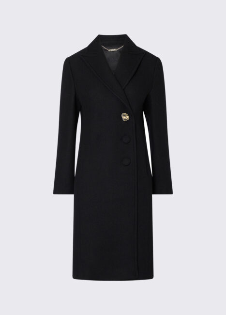 Cappotto nero femminile ed elegante LIU JO Cappotto nero femminile ed elegante LIU JO