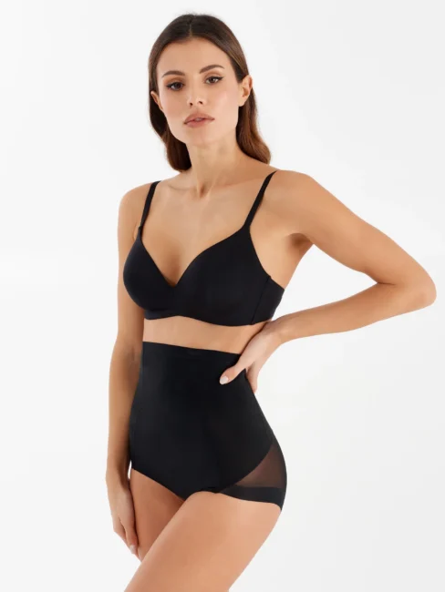 Culotte alta modellante nera Culotte alta modellante nera