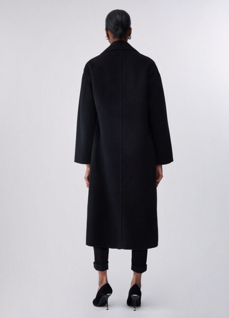 LIU JO cappotto lineare nero LIU JO cappotto lineare nero