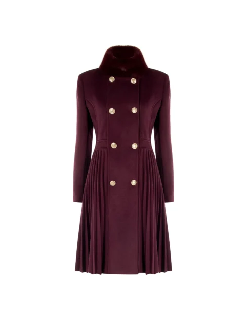 Rinascimento cappotto bordeaux inverno 2027 Rinascimento cappotto bordeaux inverno 2027