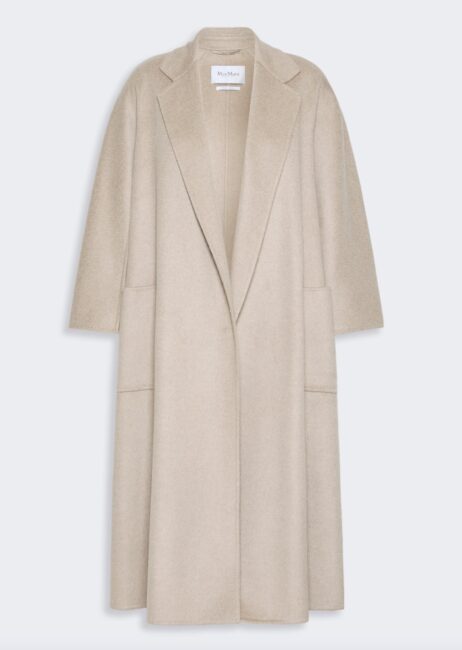 Cappotto Max Mara modello Ludmilla colore sabbia Cappotto Max Mara modello Ludmilla colore sabbia