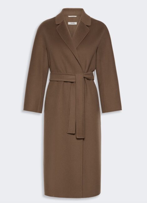 Cappotto a vestaglia in lana S Max Mara Cappotto a vestaglia in lana S Max Mara