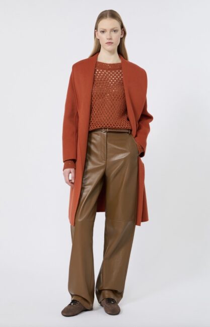 Cappotto colore terracotta linea STUDIO Max Mara Cappotto colore terracotta linea STUDIO Max Mara