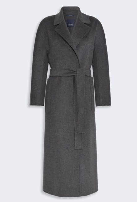 Collezione S Max Mara nuovo cappotto lungo a vestaglia Collezione S Max Mara nuovo cappotto lungo a vestaglia