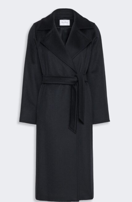 Max Mara cappotto Manuela colore blu Max Mara cappotto Manuela colore blu