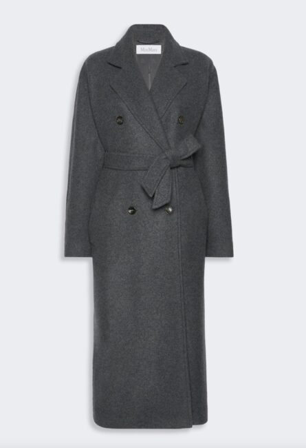 Max Mara nuovo cappotto over doppiopetto con cintura Max Mara nuovo cappotto over doppiopetto con cintura