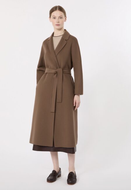 Nuovo cappotto marrone linea S Max Mara Nuovo cappotto marrone linea S Max Mara