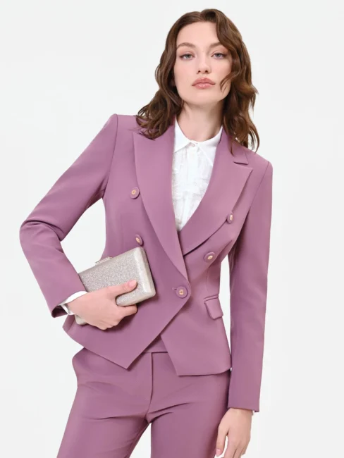 Rinascimento tailleur donna con giacca doppiopetto